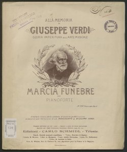 Marcia funebre per pianoforte / Napoleone De Crotti