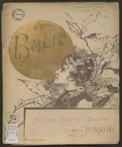 Un bacio : polka per pianoforte / Francesco Pasini