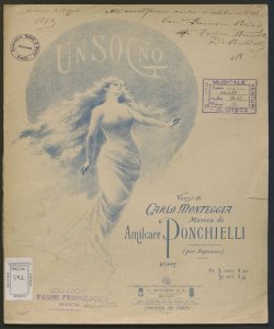 Un sogno : per soprano / versi di Carlo Monteggia ; musica di Amilcare Ponchielli