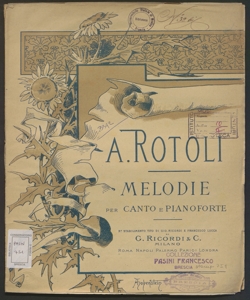 Ho sognato : melodia / Rotoli Augusto ; parole di Eleonora Genina Mancini