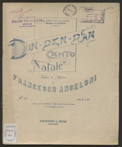 Din-den-dan : canto di Natale / versi e motivi di Francesco Angeloni