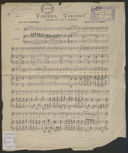 Soliloquio ; *Tanto, tanto! : per pianoforte / di Alessandro Longo ; musica di P. E. Fonzo