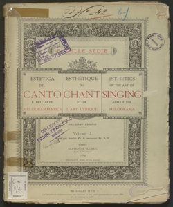 Libro secondo / E. Delle Sedie