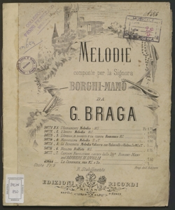 5: La serenata : melodia valacca con violoncello o violino S o Ms o T / G. Braga ; poesia di M.M. Marcello