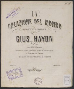 N.11: Rec.vo ed aria : Altero, vago ed intrepido (tenore) / G. Haydn