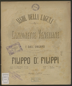 1: Che pecà : canzonetta veneziana / musica di Filippo Filippi ; poesia di F. Dall'Ongaro