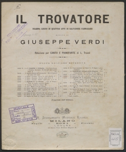 N.18: Scena ed aria : Ah si ben mio coll'essere io tuo / G. Verdi