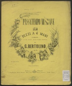 Il Trovatore di Verdi : Op. 39 / G. Bertolino