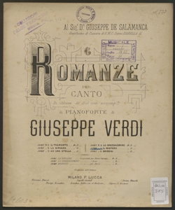 Il mistero / poesia di Romani ; musica di Giuseppe Verdi