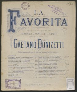 Spirto gentil : recitativo e romanza / Gaetano Donizetti