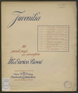 Juvenilia : 10 piccoli pezzi per pianoforte. N 3, Il piccolo savoiardo