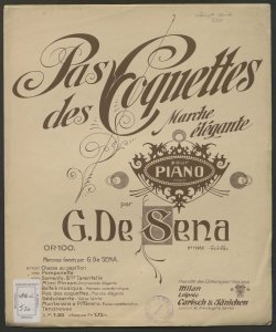 Op. 100 : Pas des coquettes / par G. De Sena