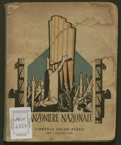 Canzoniere nazionale : canti corali, religiosi e patriottici / trascritti per voci di fanciulli dal M.o Achille Schinelli