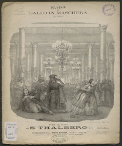 Souvenir du Ballo in maschera de Verdi pour le piano : op. 81 / par S. Thalberg