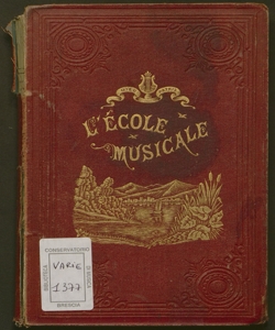 L école musicale : recueil de chants à deux et à trois voix égales accompagné dune méthode élémentaire / ouvrage publié sous les auspices du Synode et recommandé par le Département del instruction publique pour l enseignement de la musique dans les écoles primaires et dans les collèges du canton de Vaud