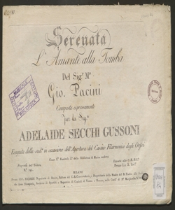 Sonata per il Pianoforte : Opera 49 / composta da G.B. Cramer