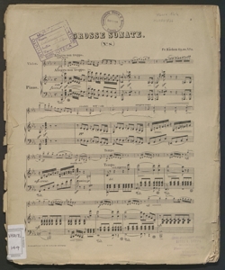 Grosse Sonate (N. 8) : Op.90 n.2 in C-moll / Friedrich Kücken