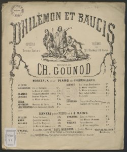 Entr'acte et Danse des Bacchantes ... / Charles Gounod