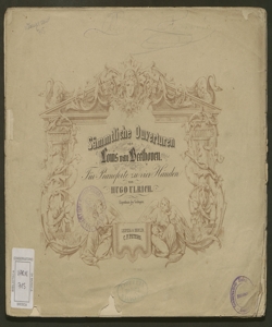 Sämmtliche Ouverturen / von Louis van Beethoven ... ; für Pianoforte zu vier Händen von Hugo Ulrich