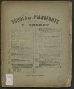 50 grandi studi : di perfezionamento per pianoforte / composti da C. Czerny