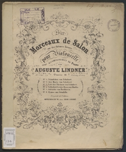 3: Lob der Thränen von Schubert / par Auguste Lindner