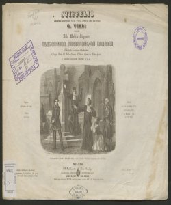 Stiffelio : dramma lirico di F. M. Piave / musica del maestro G. Verdi ; riduzioni per pianoforte a 2 mani di Luigi Truzzi