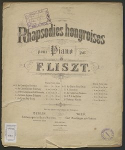 Rhapsodie hongroise n. 12 / Fr. Liszt