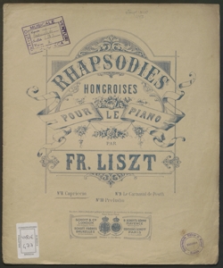 8. rapsodies hongroises / F. Liszt