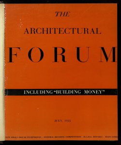 The architectural forum