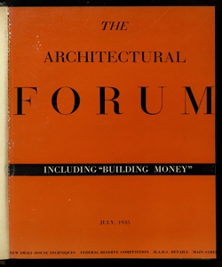 The architectural forum