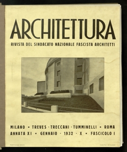 Architettura : rivista del Sindacato nazionale fascista architetti