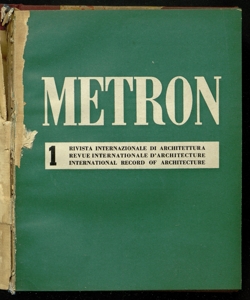 Metron : rivista internazionale d'architettura