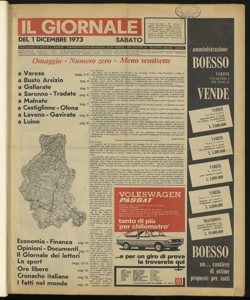 Il giornale : quotidiano di notizie e opinioni