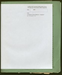 570 - Rapporti col comune di Ospitaletto per concessione manutenzione lavandini ad uso pubblico sulla roggia in tenere di Ospitaletto