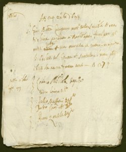 324 - Bolette della Seriola nuova dell'anni 1625-1675 III