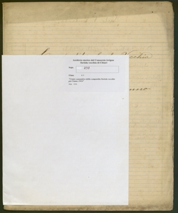 297 - Conto consuntivo della compartita Seriola vecchia per l'anno 1916