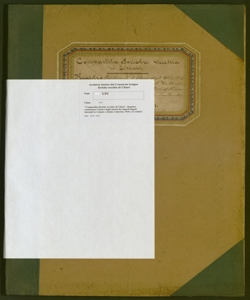 286 - Compartita Seriola vecchia di Chiari - Registro contenente l'elenco degli utenti dei singoli dugali intestati in Catasto a Santa Catterina 1910, coi relativi conti consuntivi dell'anno 1910 e coi verbali delle Vicinie particolari dei dugali stessi - Compilato l'anno 1911 dal cancelliere Guido Paruta