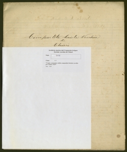 310 - Conto consuntivo della compartita Seriola vecchia per l'anno 1929