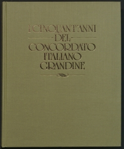 I cinquant'anni del Concordato italiano grandine