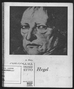 Che cosa ha veramente detto Hegel / A. Plebe