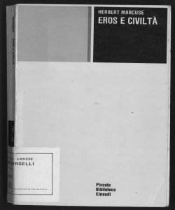 Eros e civiltà / Herbert Marcuse ; introduzione di Giovanni Jervis