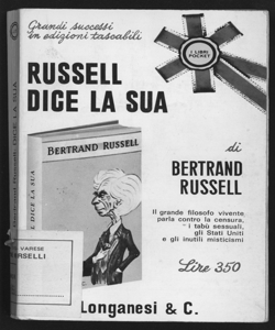 Bertrand Russell dice la sua / traduzione di Adriana Pellegrini