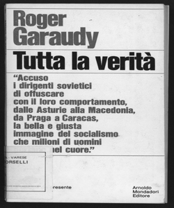 Tutta la verità / Roger Garaudy