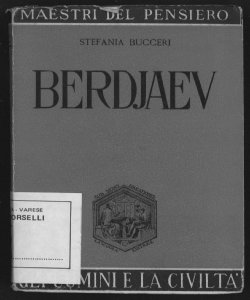 Berdjaev / Stefania Bucceri