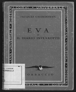 Eva, o Il diario interrotto / di Jacques Chardonne ; prefazione di Enrico Dall'Oglio
