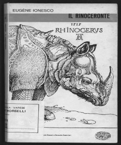 Il rinoceronte / Eugene Ionesco