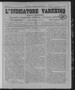 L'indicatore varesino : giornale economico, commerciale, d'annunzi e di grande pubblicità