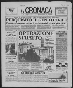 La cronaca : il quotidiano di Varese