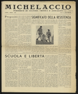 Michelaccio : periodico di cultura, critica e attualità