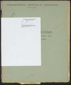 183 - Consorzio Seriola vecchia di Chiari - Ruolo d'esazione di taglie, canoni, contributi dovuti dagli utenti di Chiari - Anno 1953